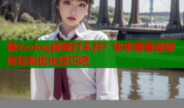 糖心vlog視頻打不開？快來看看視頻修復(fù)和優(yōu)化技巧吧