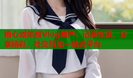 糖心成年版Vlog葫蘆：記錄生活，分享精彩，社交互動一站式平臺
