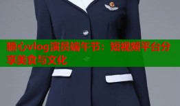 糖心vlog演員端午節(jié)：短視頻平臺分享美食與文化