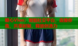 糖心Vlon：智能社交平臺，連接你我，共享時(shí)刻，釋放創(chuàng)造力
