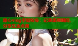 糖心vlog手臂紋身：記錄美麗瞬間，分享生活點滴