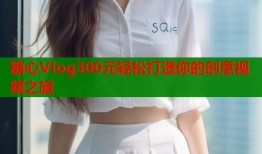 糖心Vlog300元輕松打造你的創(chuàng)意視頻之旅