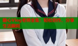 糖心Vlog老師全集：輕松創(chuàng)作、分享生活瞬間