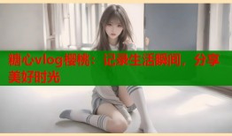糖心vlog櫻桃：記錄生活瞬間，分享美好時光