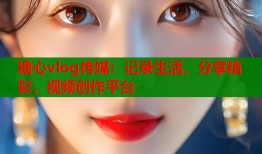 糖心vlog傳媒：記錄生活，分享精彩，視頻創(chuàng)作平臺