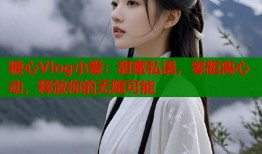 糖心Vlog小愛(ài)：甜蜜私語(yǔ)，零距離心動(dòng)，釋放你的無(wú)限可能