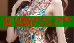 糖心Vlog視頻大全Chloe：創(chuàng)意視頻編輯、多終端同步、社交互動