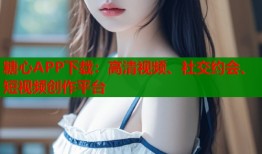 糖心APP下載：高清視頻、社交約會、短視頻創(chuàng)作平臺