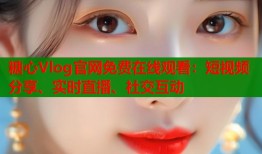 糖心Vlog官網(wǎng)免費(fèi)在線觀看：短視頻分享、實(shí)時(shí)直播、社交互動(dòng)