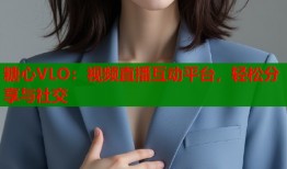 糖心VLO：視頻直播互動(dòng)平臺(tái)，輕松分享與社交