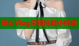 糖心Vlog采精挑戰(zhàn)小桃醬