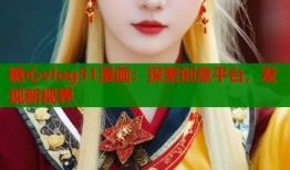 糖心vlog51漫畫(huà)：探索創(chuàng)意平臺(tái)，發(fā)現(xiàn)新視界