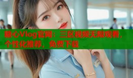 糖心Vlog官網(wǎng)：三區(qū)視頻無限觀看，個(gè)性化推薦，免費(fèi)下載