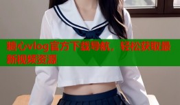 糖心vlog官方下載導(dǎo)航，輕松獲取最新視頻資源