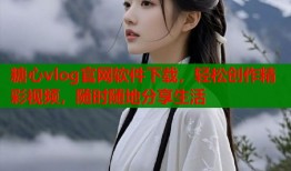糖心vlog官網(wǎng)軟件下載，輕松創(chuàng)作精彩視頻，隨時隨地分享生活