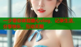 一少帶你體驗糖心vlog，記錄生活，分享快樂，互動無限