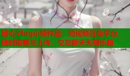糖心Vlog小橘作品：短視頻互動(dòng)平臺(tái)，隨時(shí)觀看與上傳，交友聊天無限樂趣