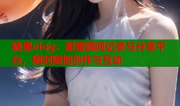 糖果vlog：甜蜜瞬間記錄與分享平臺，隨時隨地創(chuàng)作與互動