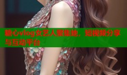 糖心vlog女藝人聚集地，短視頻分享與互動平臺