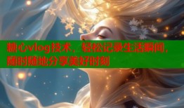 糖心vlog技術(shù)，輕松記錄生活瞬間，隨時隨地分享美好時刻