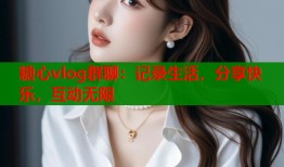 糖心vlog群聊：記錄生活，分享快樂，互動無限
