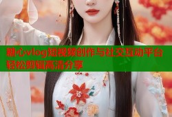糖心vlog短視頻創(chuàng)作與社交互動平臺輕松剪輯高清分享
