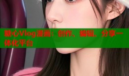 糖心Vlog漫畫：創(chuàng)作、編輯、分享一體化平臺