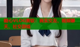 糖心VLOG黃軟：真實交友、視頻聊天、社交游戲