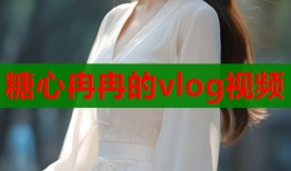 糖心冉冉的vlog視頻