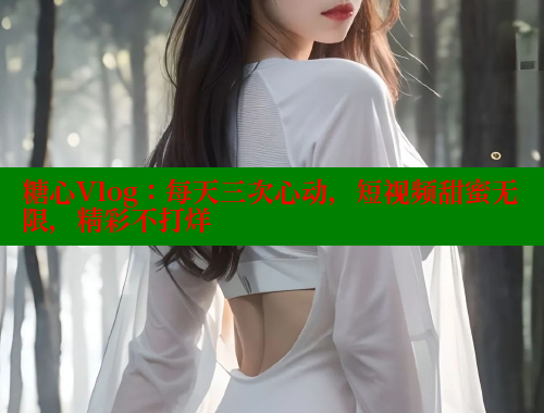糖心Vlog：每天三次心動，短視頻甜蜜無限，精彩不打烊