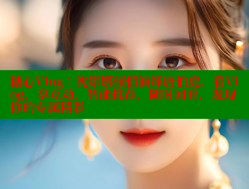 糖心Vlog：沈娜娜傾情演繹唐伯虎，看Vlog，享互動(dòng)，智能推薦，隨時(shí)回看，發(fā)現(xiàn)你的專屬精彩