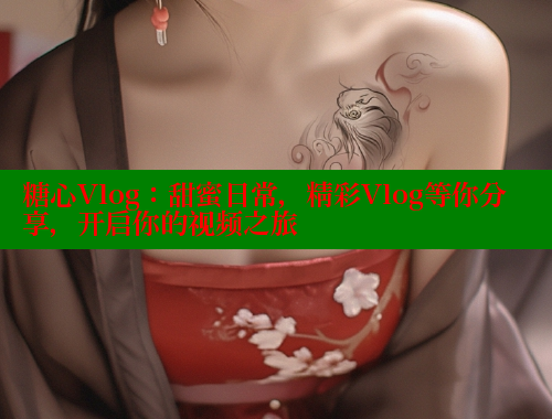 糖心Vlog：甜蜜日常，精彩Vlog等你分享，開啟你的視頻之旅