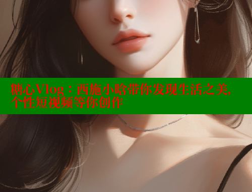 糖心Vlog：西施小晗帶你發(fā)現(xiàn)生活之美，個(gè)性短視頻等你創(chuàng)作