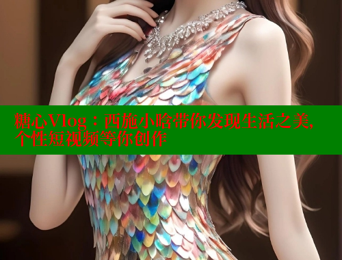 糖心Vlog：西施小晗帶你發(fā)現(xiàn)生活之美，個性短視頻等你創(chuàng)作