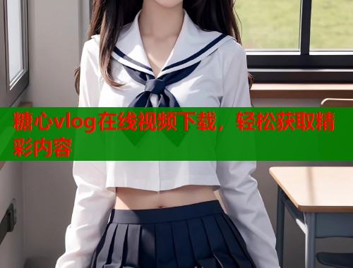糖心vlog在線視頻下載，輕松獲取精彩內(nèi)容