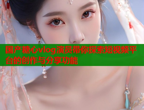 國(guó)產(chǎn)糖心vlog演員帶你探索短視頻平臺(tái)的創(chuàng)作與分享功能
