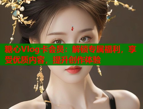 糖心Vlog卡會員：解鎖專屬福利，享受優(yōu)質(zhì)內(nèi)容，提升創(chuàng)作體驗