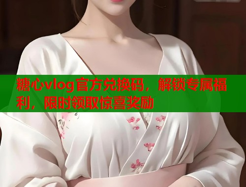 糖心vlog官方兌換碼，解鎖專屬福利，限時(shí)領(lǐng)取驚喜獎(jiǎng)勵(lì)