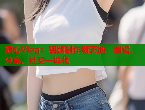 糖心Vlog：視頻創(chuàng)作新天地，編輯、分享、社交一體化
