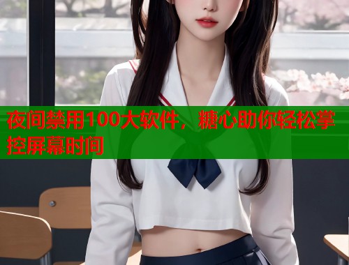 夜間禁用100大軟件，糖心助你輕松掌控屏幕時(shí)間