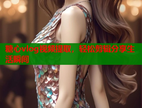 糖心vlog視頻提取，輕松剪輯分享生活瞬間