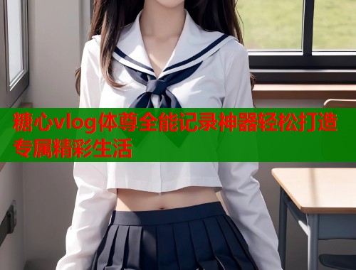 糖心vlog體尊全能記錄神器輕松打造專屬精彩生活