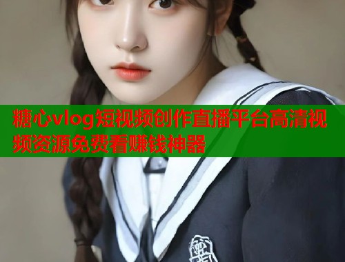 糖心vlog短視頻創(chuàng)作直播平臺(tái)高清視頻資源免費(fèi)看賺錢(qián)神器